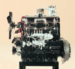 De OM 138 was de eerste dieselmotor welke in een personenwagen werd toegepast. Afbeelding: Daimler AG