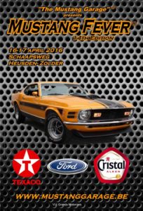 Hier mag en kan je als Mustang fan absoluut niet omheen. Ook de 14e editie van The Mustang Fever in Heusden-Zolder wordt een feest. Afbeelding: The Mustang Garage