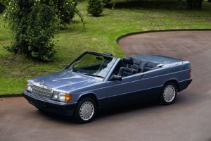Dit bijzondere prototype uit 1990- de 190 Cabriolet- zal door Mercedes Benz aan het publiek in Essen worden getoond. Afbeelding: Daimler