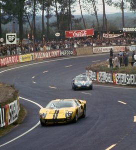 Ford maakte in de jaren zestig met de GT naam in Le Mans. Afbeelding: Ford, Ford Chip Ganassi Racing
