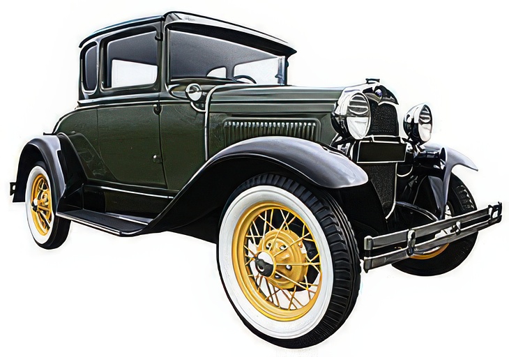 T-Ford, A-Ford, B-Ford en Ford Mustang