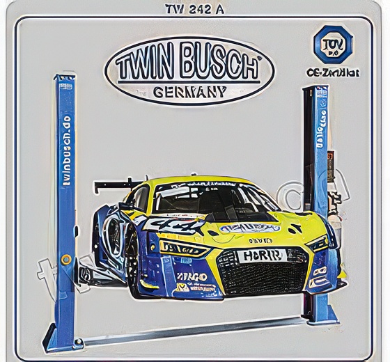 Nieuwe 2 koloms hefbrug TW242A 4.2T 230V Basis