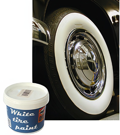 witte bandenverf
