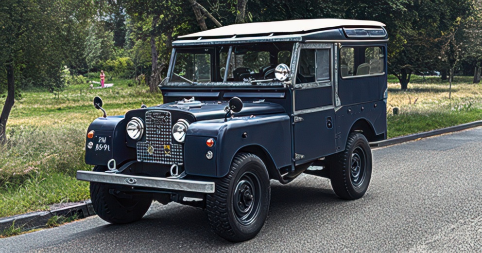 Land Rover Series I LHD 7 persoons stationswagon
