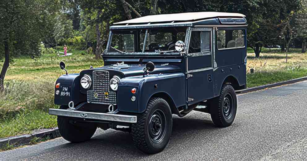 Land Rover Series I LHD 7 persoons stationswagon