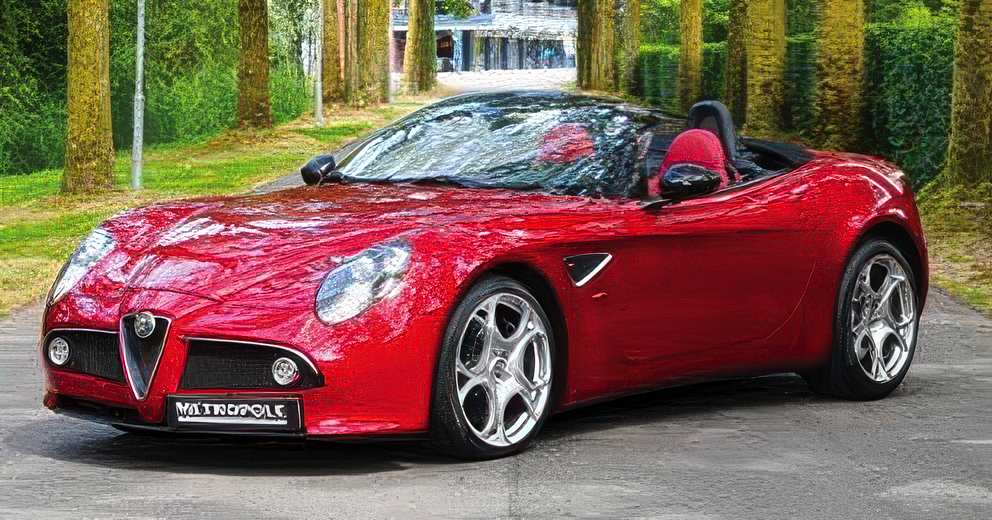 Alfa Romeo 8C Competizione Spider 4.7 V8