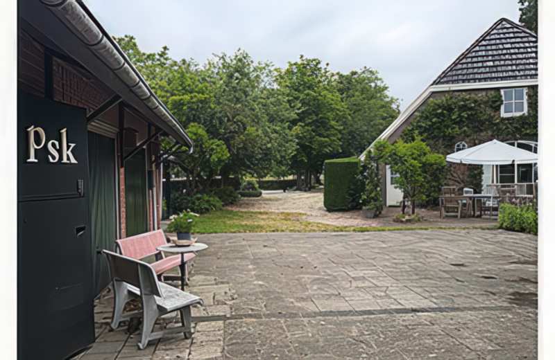 Gerenoveerde boerderij ( label B) met royale stallingsruimte, grote tuin en parkeerplaatse