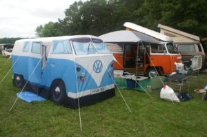 VW bus tent