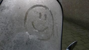 motorrijden in de winter