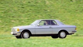 Mercedes-Benz C123 coupé in de C 123 (1977 tot 1985) modelreeks. Foto uit 1980.