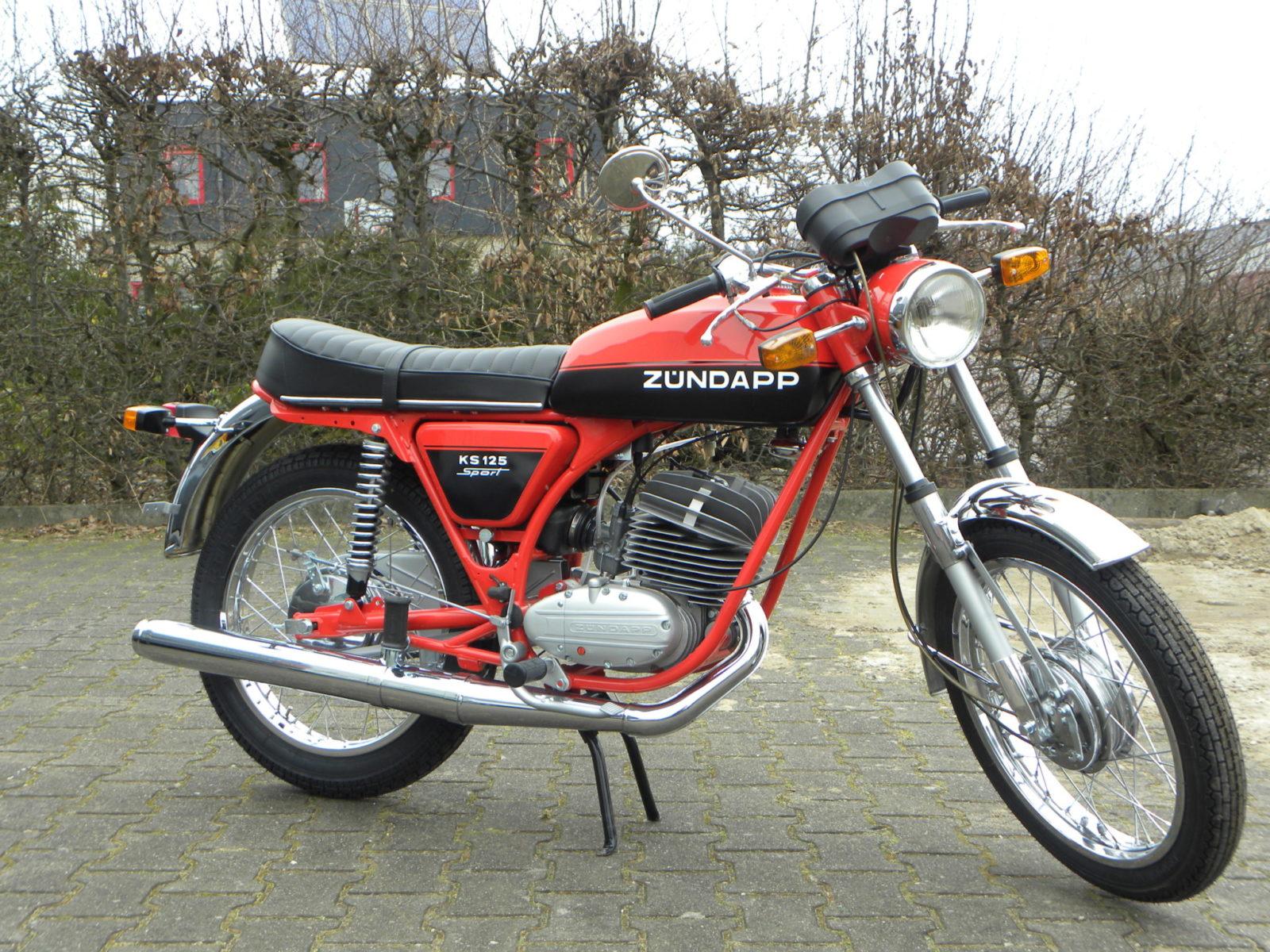 kust Chirurgie marionet De Zündapp KS 125 Sport (1971-1977) - Oldtimers in Auto Motor Klassiek