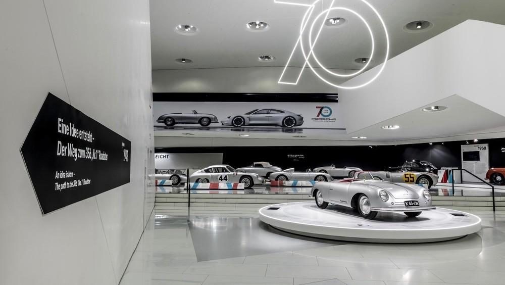 Exhibition '70 years of sports cars' starts in Porsche Museum
