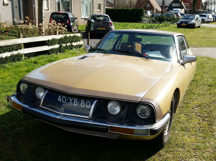 Citroën SM (Sport Maserati). De prestigewagen van Citroën. Citroën, Citroën SM, Frankrijk - Auto Mot