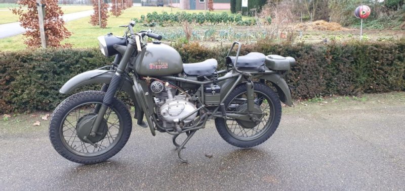 MT 61 army motorcykel – Oldtimers in Motor