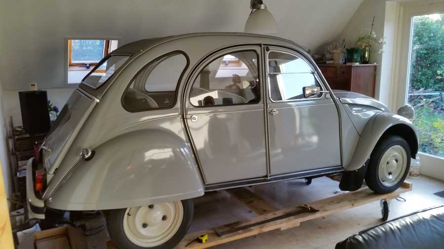 Citroën 2 CV (1987) van Leendert. Een (auto)leven lang Citroën