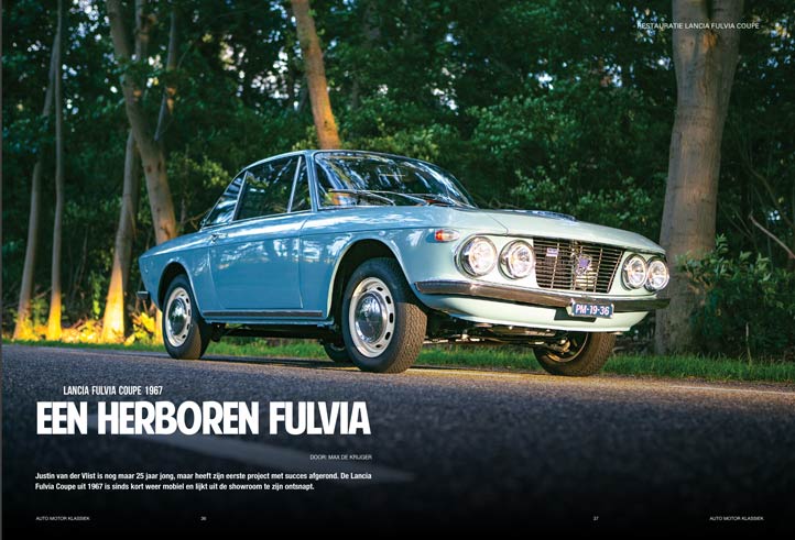 Lancia Fulvia Coupe 1967 restauratie