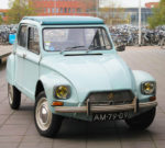 Citroën Dyane D6 (1968) van Edwin. Charmant uiterlijk.