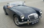 MG MGA Roadster uit 1959. ”A thing of beauty” voor Joost.
