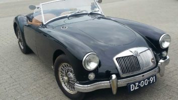 MG MGA Roadster uit 1959. ”A thing of beauty” voor Joost. 