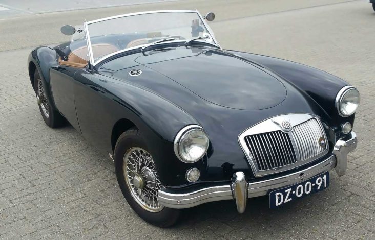 MG MGA Roadster uit 1959. ”A thing of beauty” voor Joost. 