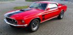 Ford Mustang Fastback uit 1969. Uniek in vorm en uitstraling.