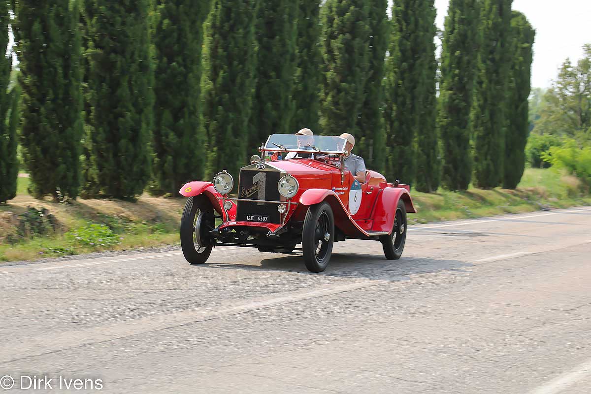 Mille Miglia 2022 – hitte velt een derde van de deelnemers