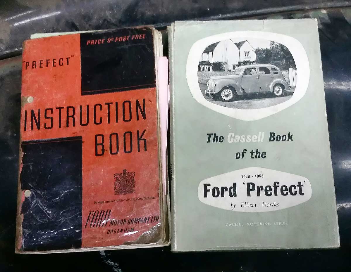 Ford Prefect uit 1952 van Tean. Van Project naar Prefect. 