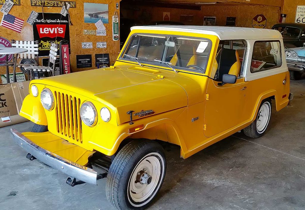 Jeepster: Terreinwagen in stadskledij.&nbsp;
