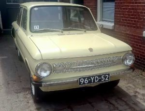 ZAZ Sedan uit 1973. Een elegante mini voor Johan. 