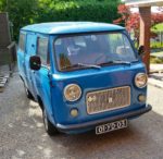 Fiat 850 T Pulmino uit 1974 van Diny. Warme gevoelens en charme.