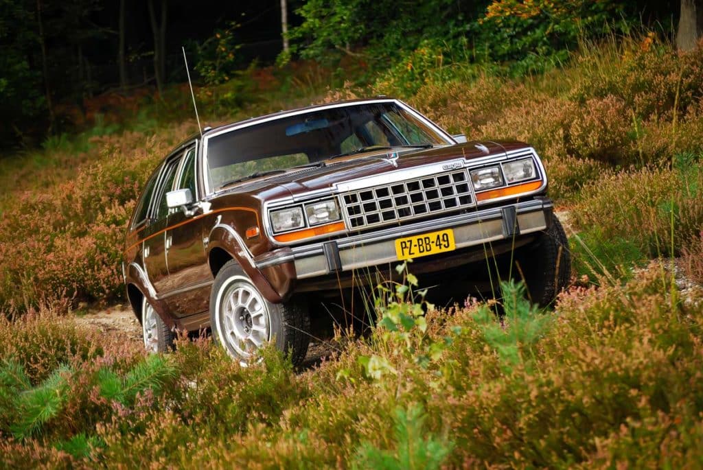 AMC Eagle. Hij landde eerder dan de rest