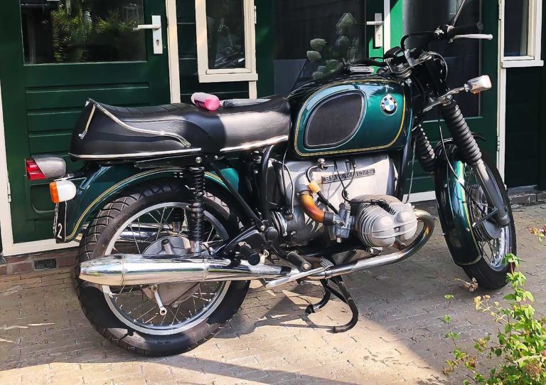 De BMW R50/5. Een dienstfiets