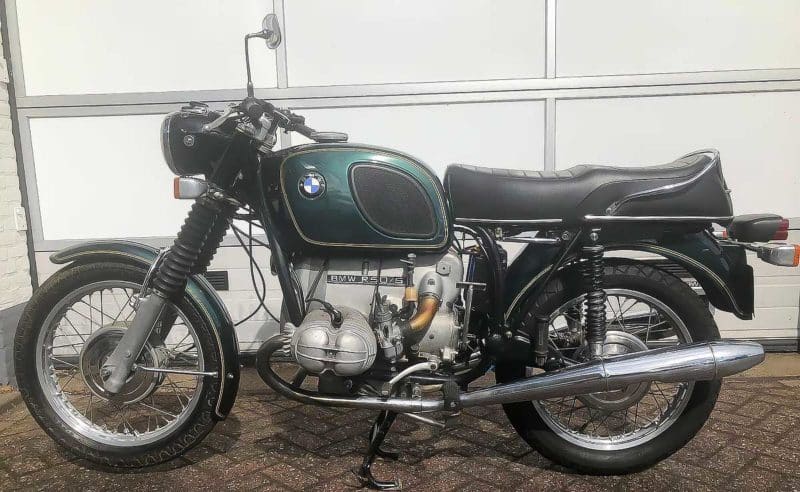 De BMW R50/5. Een dienstfiets