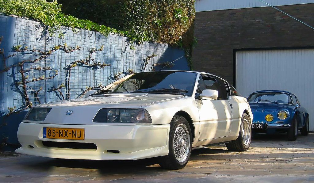 Renault Alpine GTA V6 Turbo uit 1987 van Jaap. Een bewaarexemplaar.&nbsp;