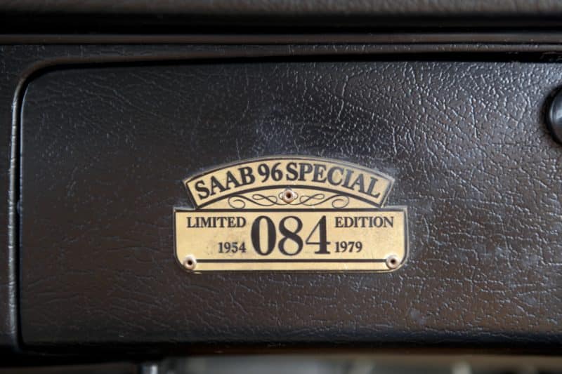 SAAB 96 Special. Rijden met een zeldzaam jubileum exemplaar uit 1979