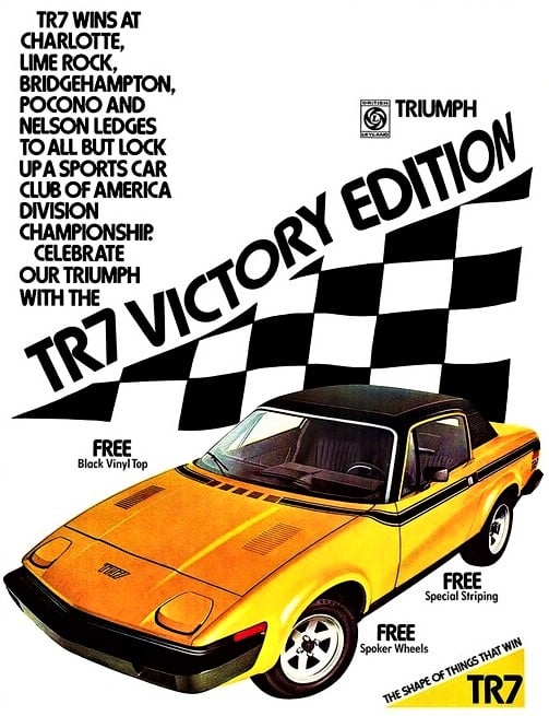 De Triumph TR7, was het 'glas halfvol' of was het 'glas halfleeg'?