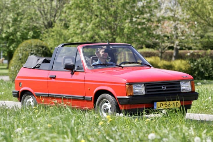 Talbot Samba Cabriolet. Vroeger zeldzaam, nu zeldzaam. Rijden met een unieke open klassieker