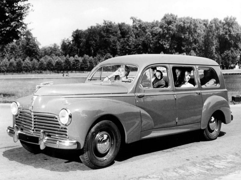 Peugeot 203. 75 jaar