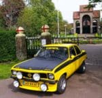 1974 年のオペル アスコナ。クリスチャンとバウクジェにとって特別なクラス。