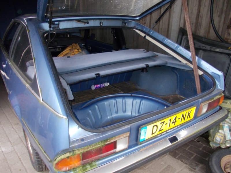 Opel manta cc (combi coupé) uit 1980 – 'grosse fahrfreude' voor jaap. 