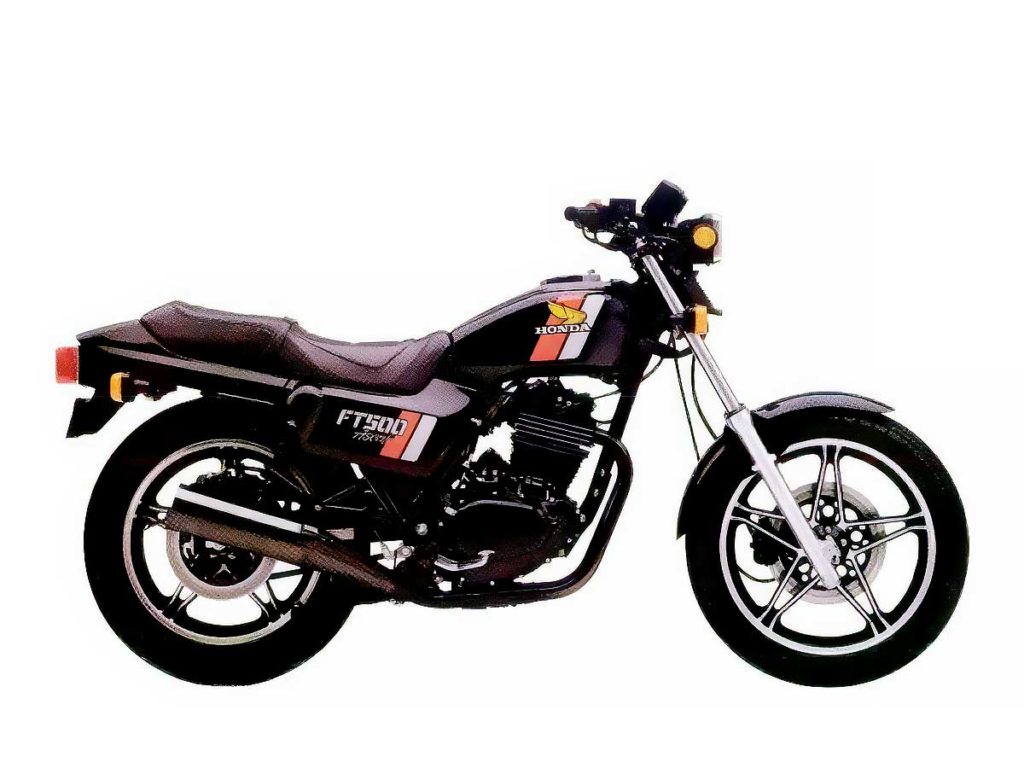 Honda ft500. een sierlijke mislukking