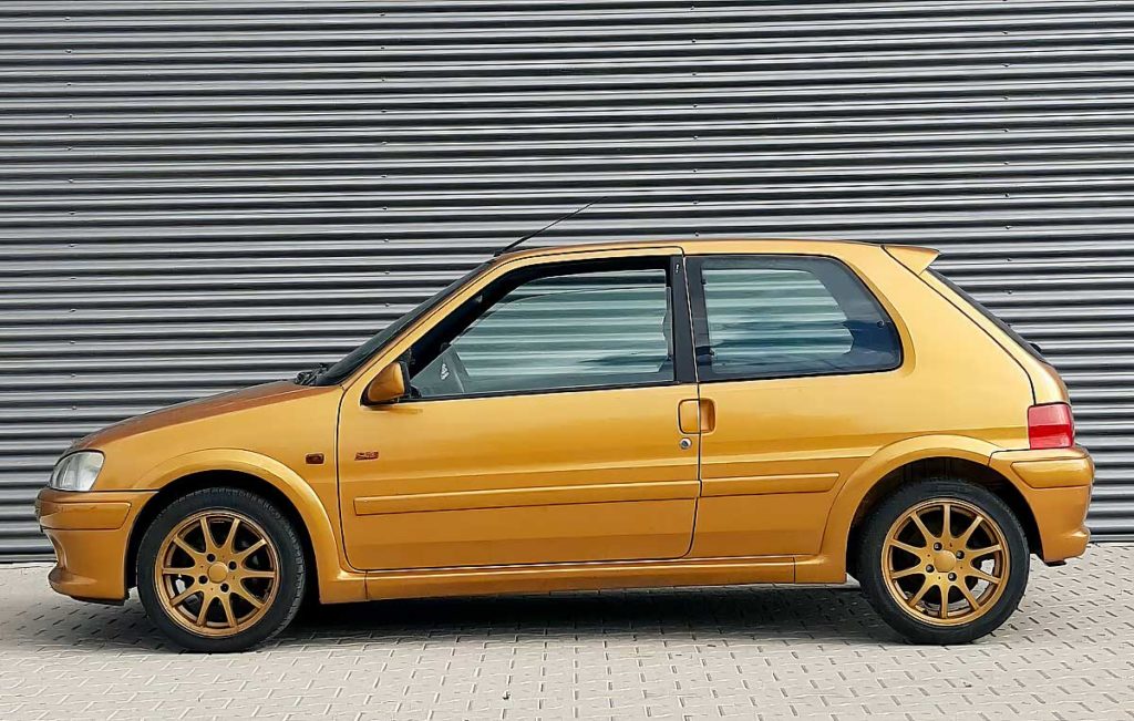 Peugeot 106 gti. de sleutel tot passie voor hans.