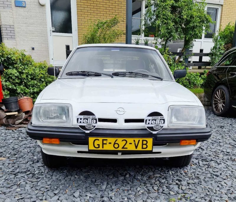Opel manta cc (combi coupé) uit 1980 – 'grosse fahrfreude' voor jaap. 