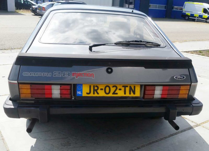 Ford capri 2.8 injection supersport uit 1983 - ongestoord rijplezier voor klaas.