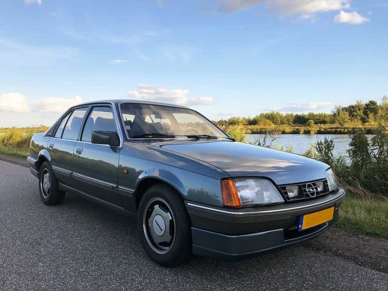 Opel rekord 2 l. uit 1986: in alle opzichten voldoening voor wybe.