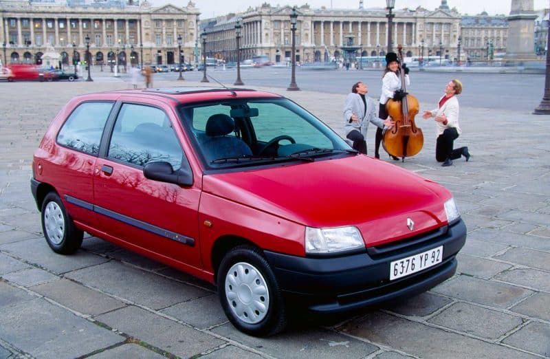 Renault clio. een klassieker in de maak