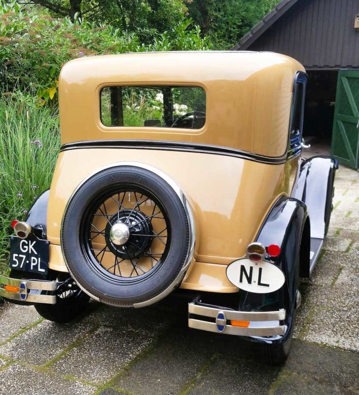 Ford a victoria (1931) – "old is gold" voor klaas & sjoerd.