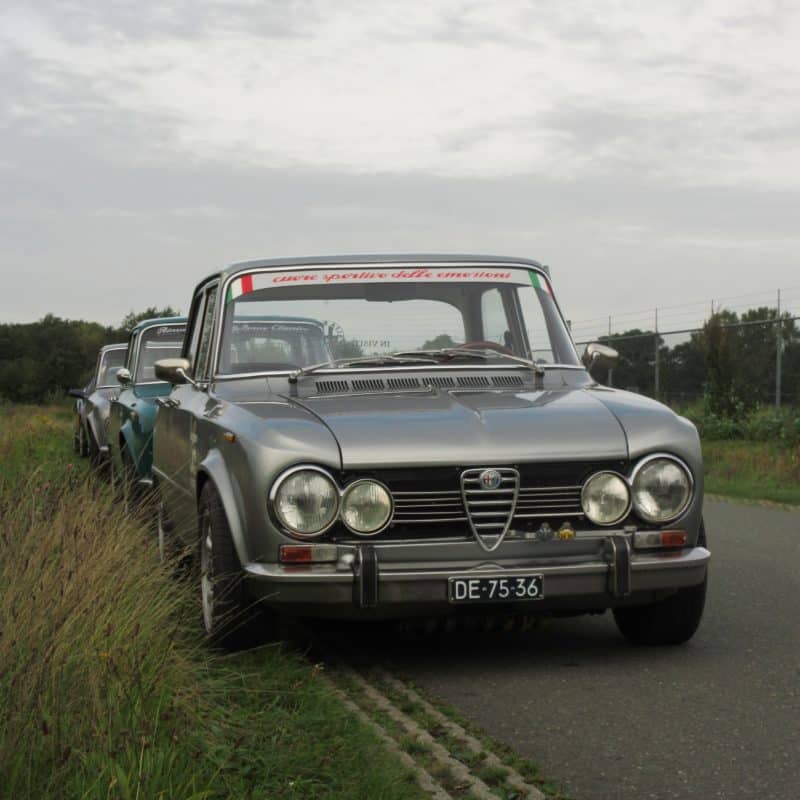 Alfa romeo giulia. good for a day full of friendship, emotion and happiness