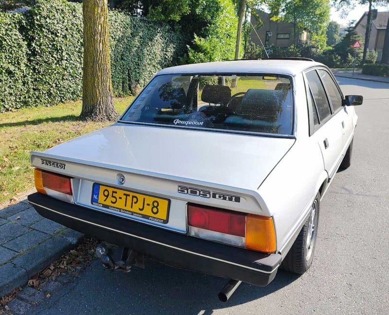 Peugeot 505 gti (1984): de 505 is een parel voor peugeoost!