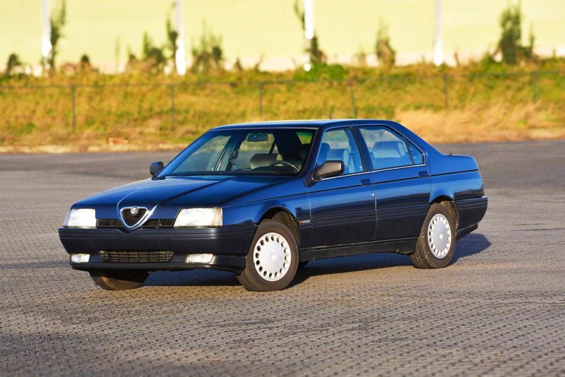Alfa romeo 164 (1987-1998). de grote ommekeer